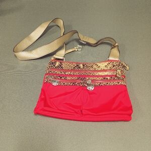 Brighton Red Crossbody Organizer